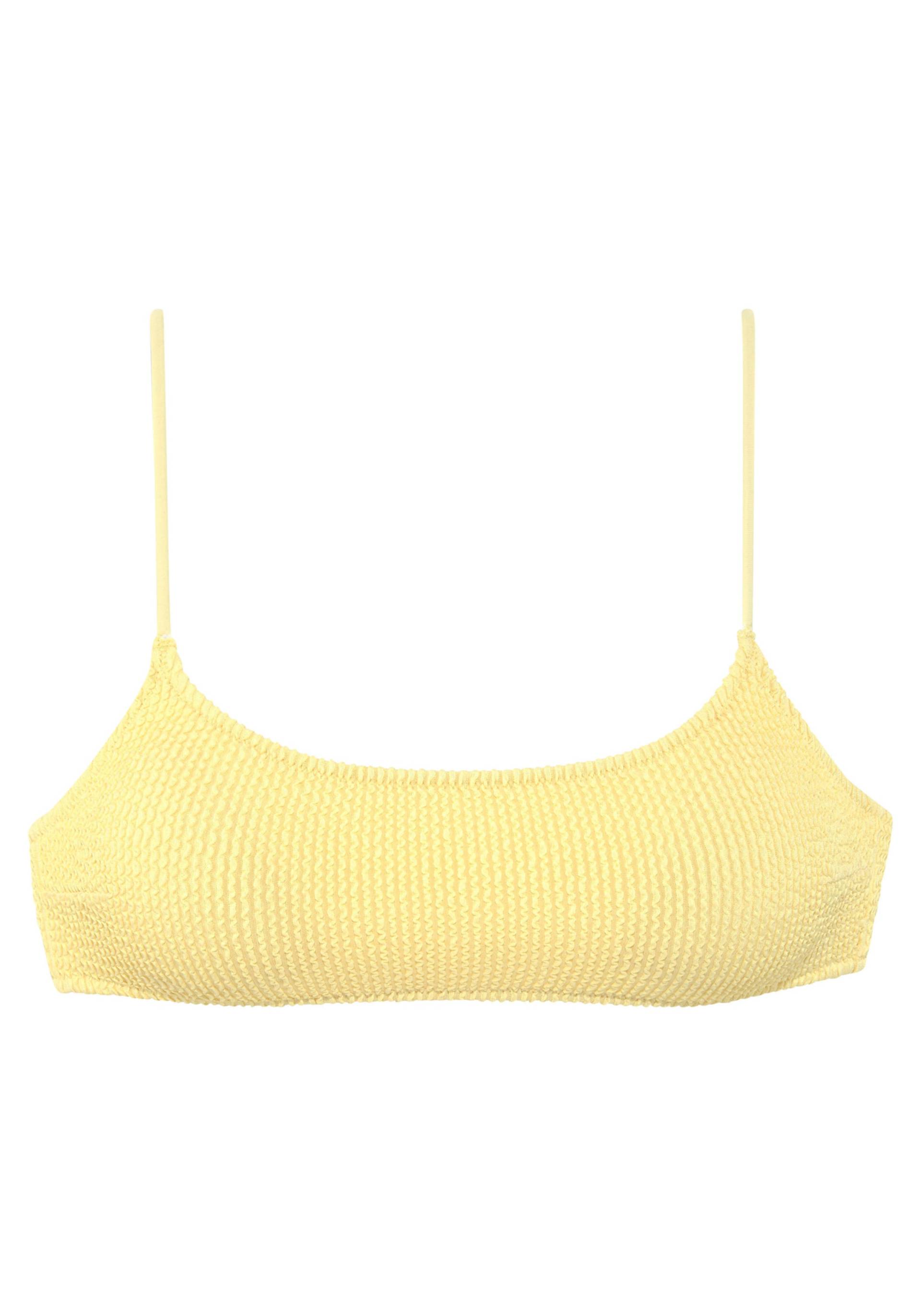 Bustier-Bikini-Top in gelb von Vivance