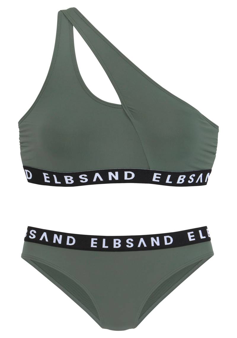 Bustier-Bikini in oliv von Elbsand