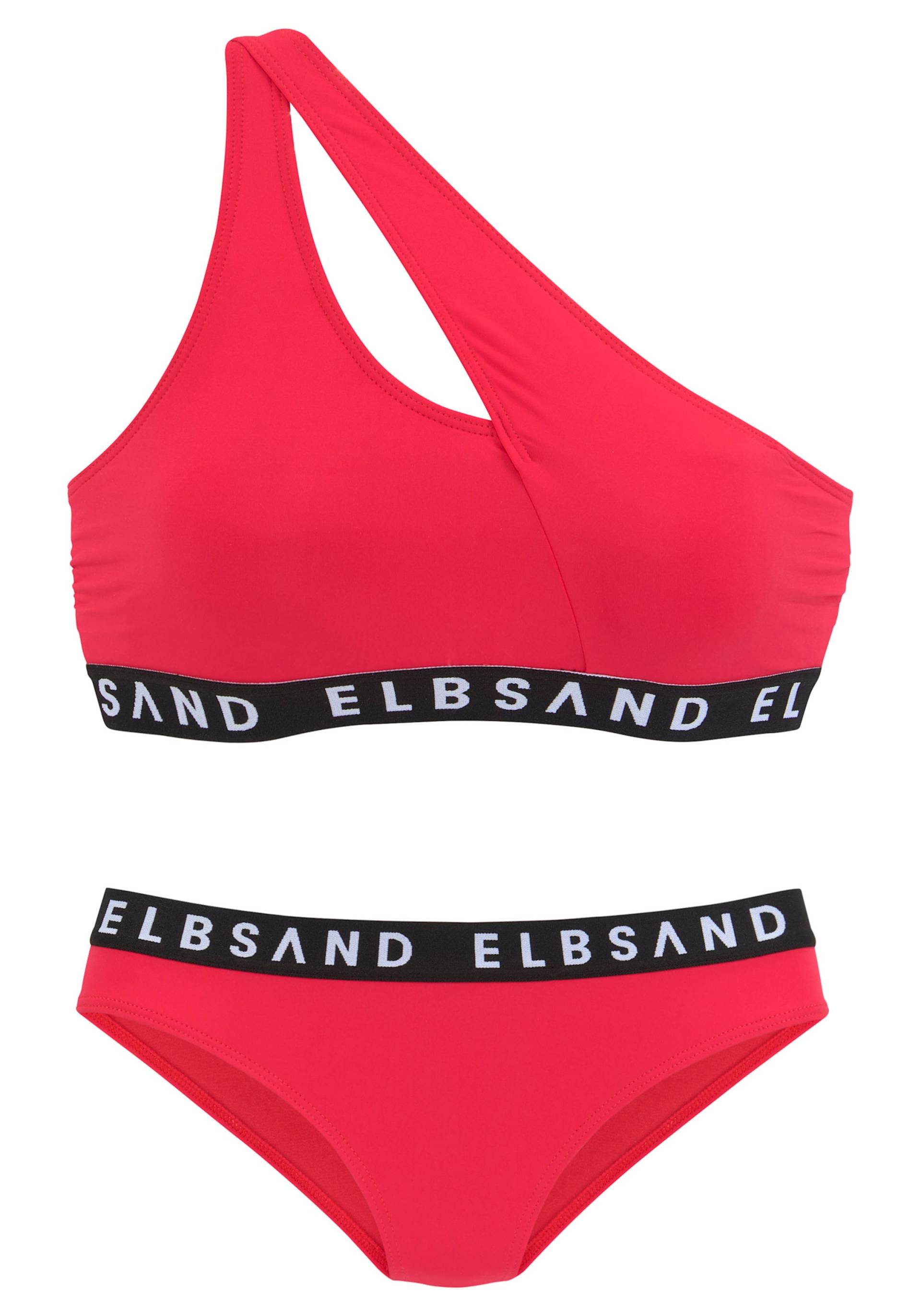 Bustier-Bikini in rot von Elbsand