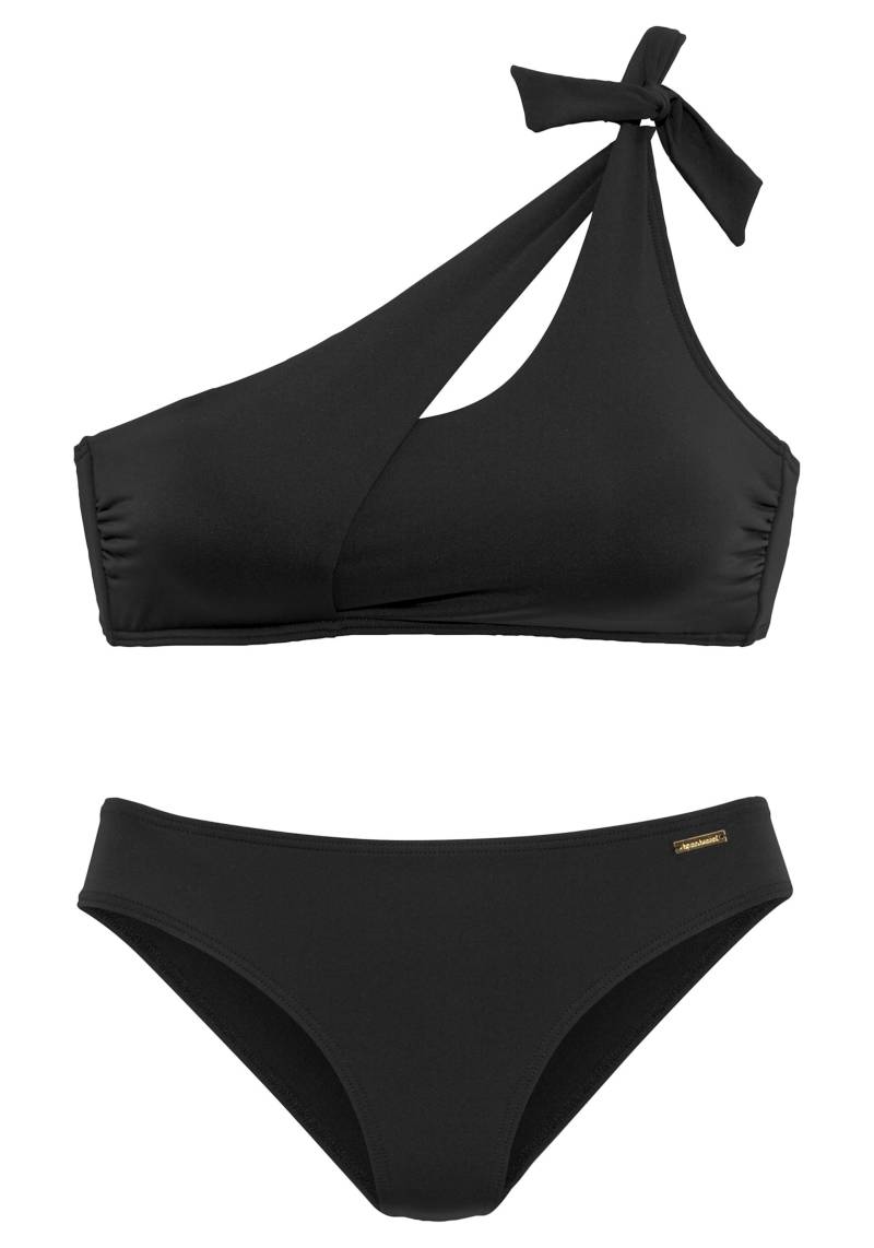Bustier-Bikini in schwarz von Bruno Banani