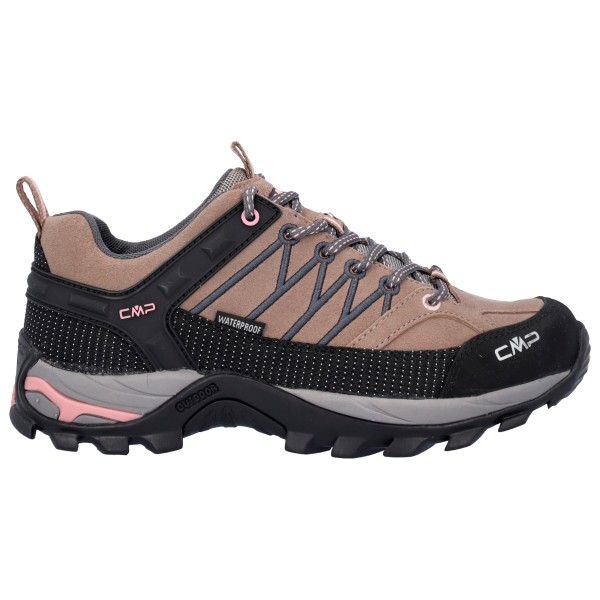 CMP - Women's Rigel Low Trekking Shoes Waterproof - Multisportschuhe Gr 36 schwarz von CMP