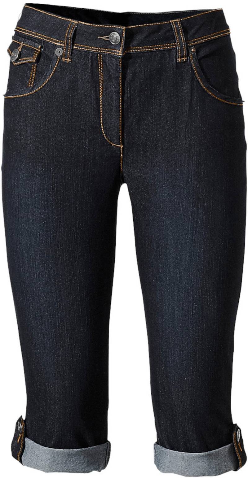 Capri-Jeans in dark used von heine