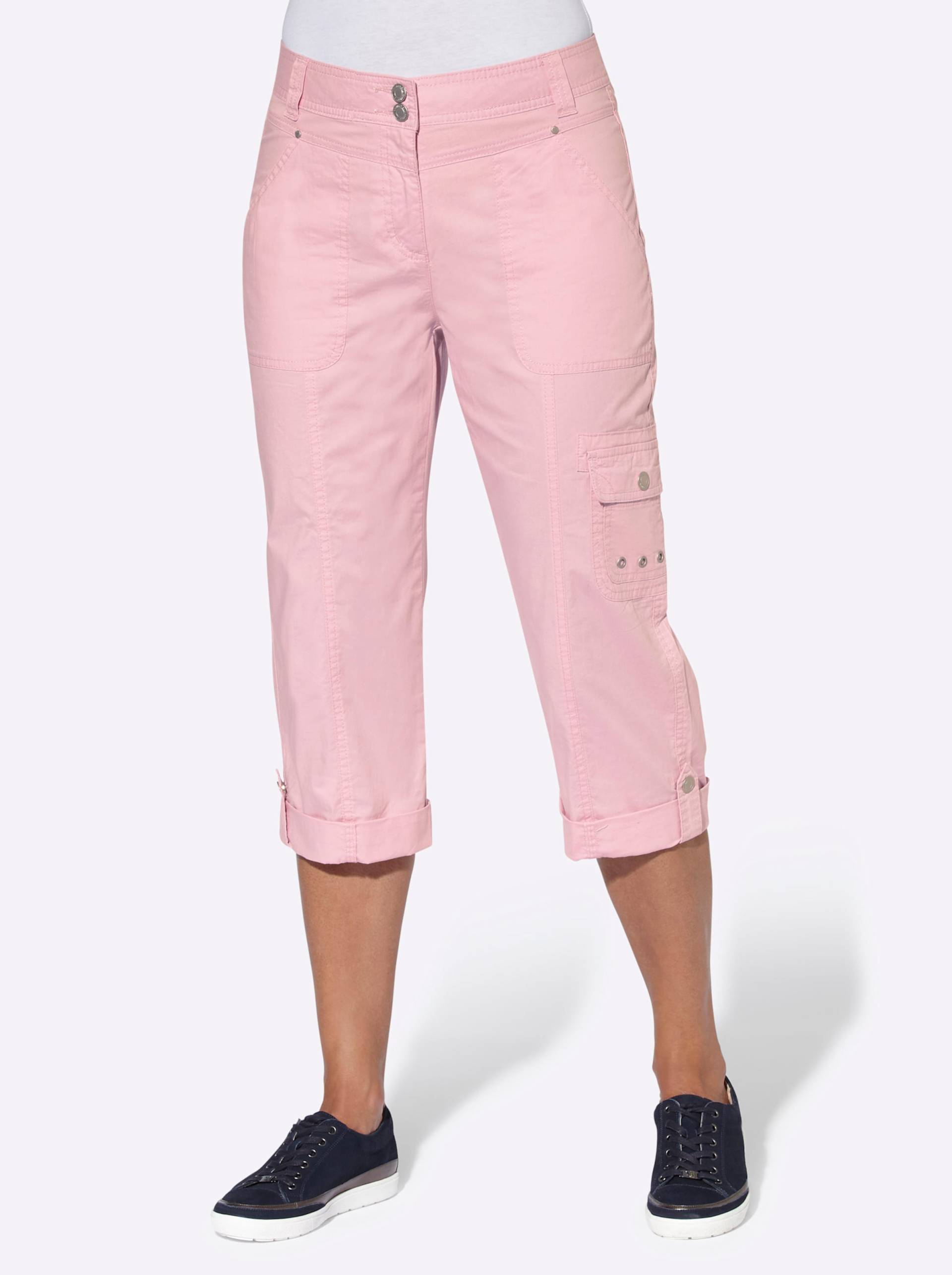 Caprihose in rosé von heine