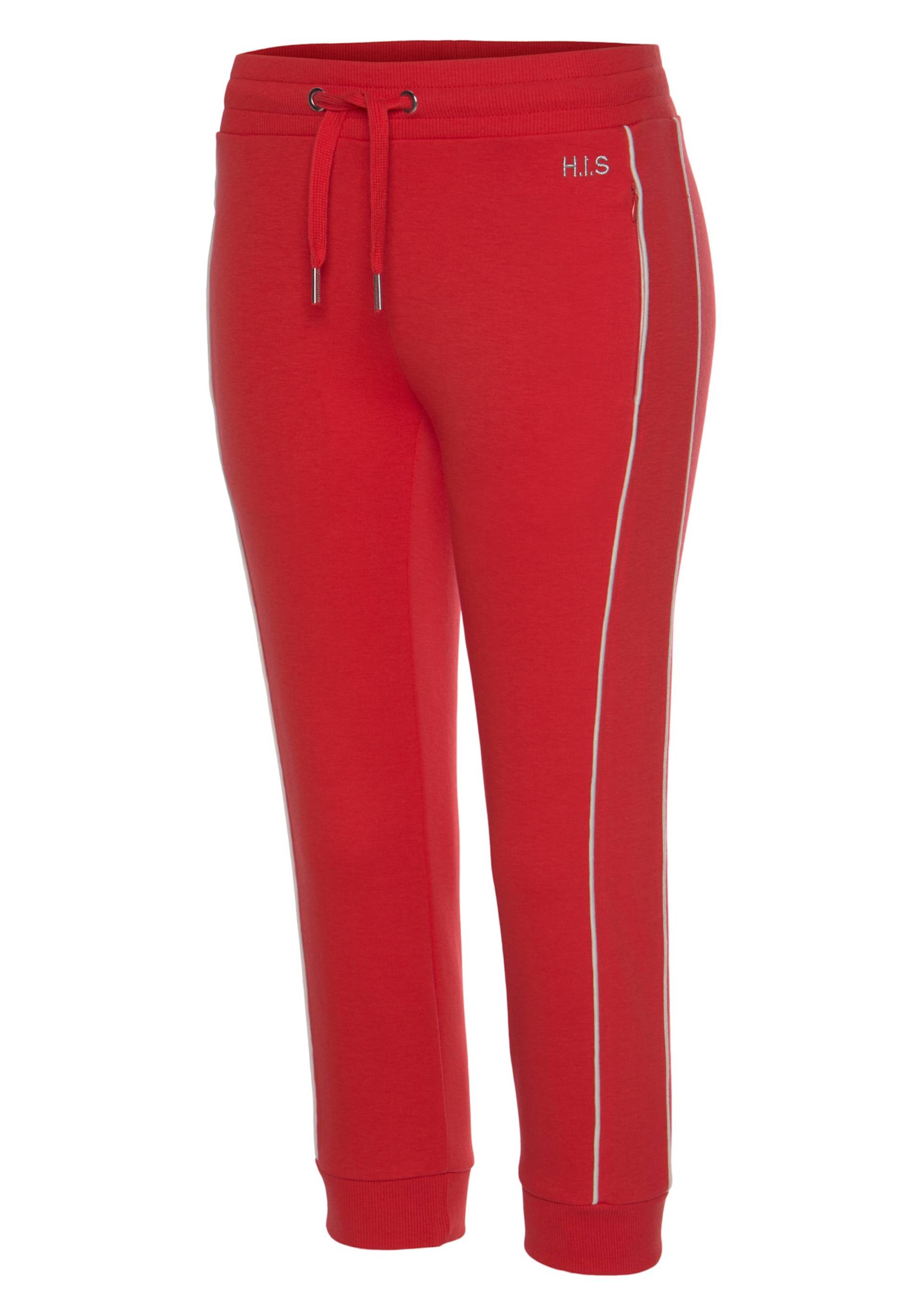 Caprihose in rot von H.I.S