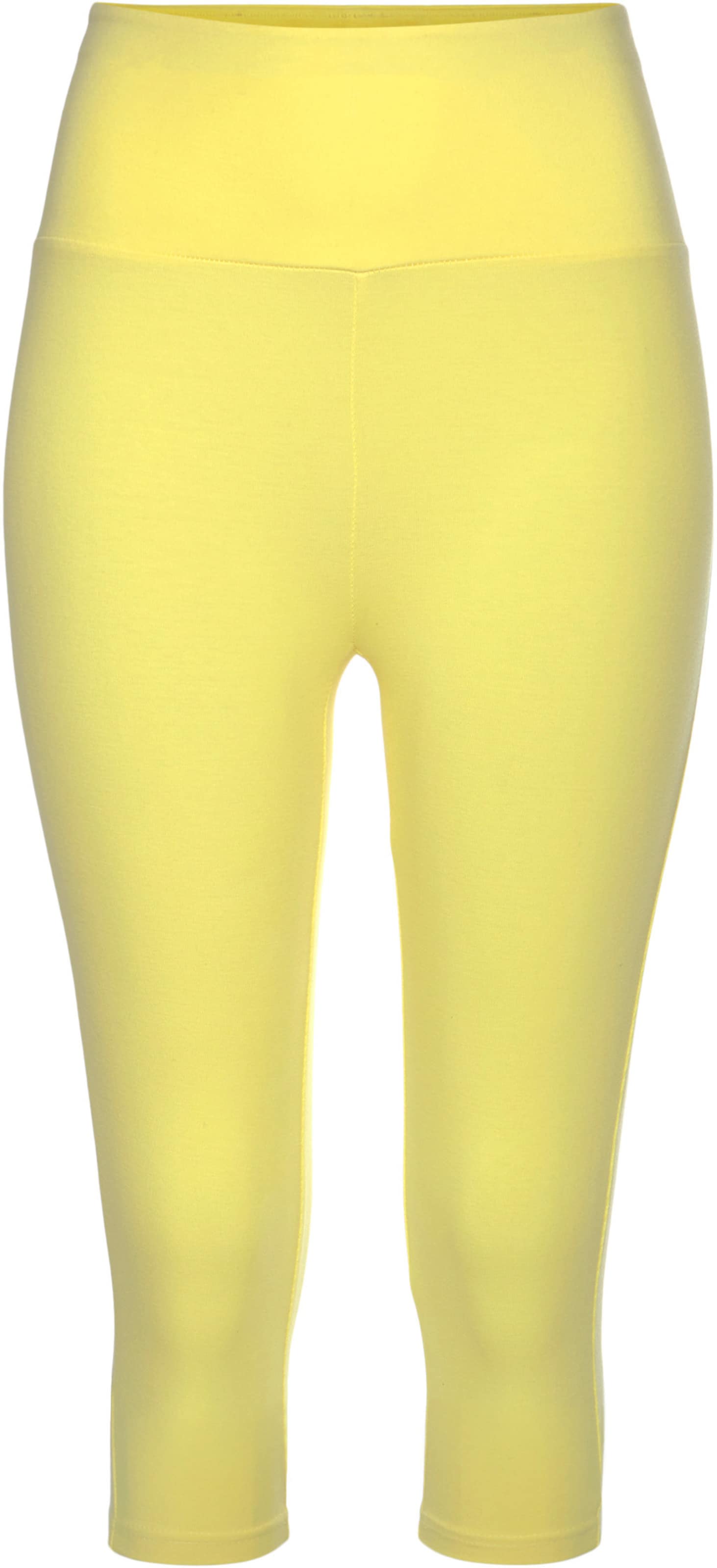 Caprileggings in gelb von LASCANA