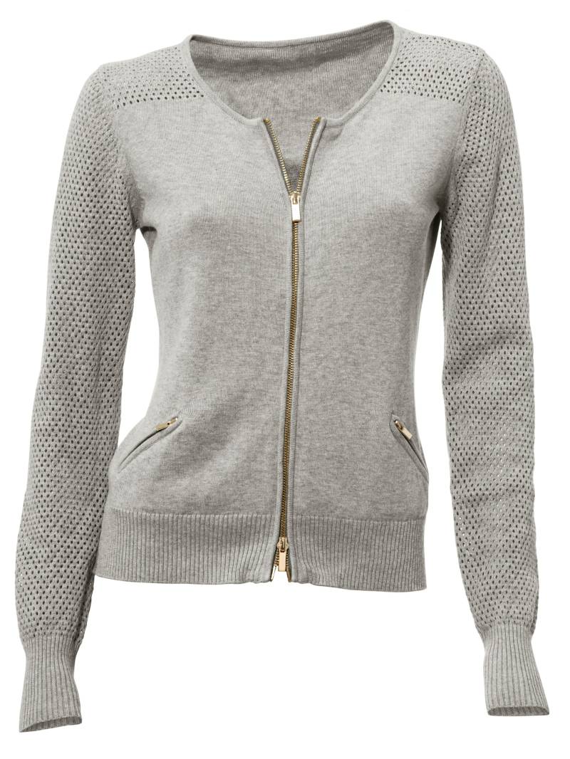 Feinstrickjacke