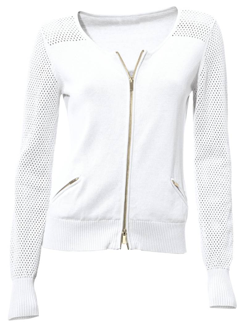 Feinstrickjacke