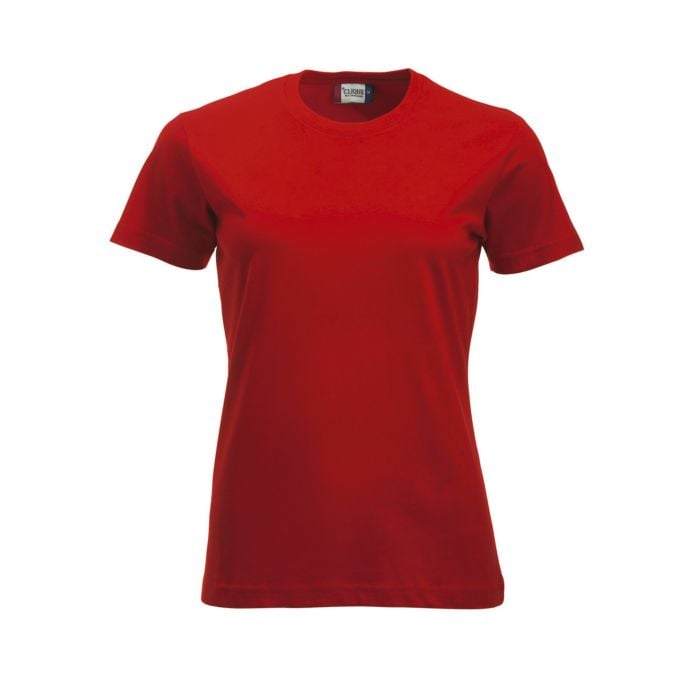 Clique T-Shirt rundhals, rot von Clinique