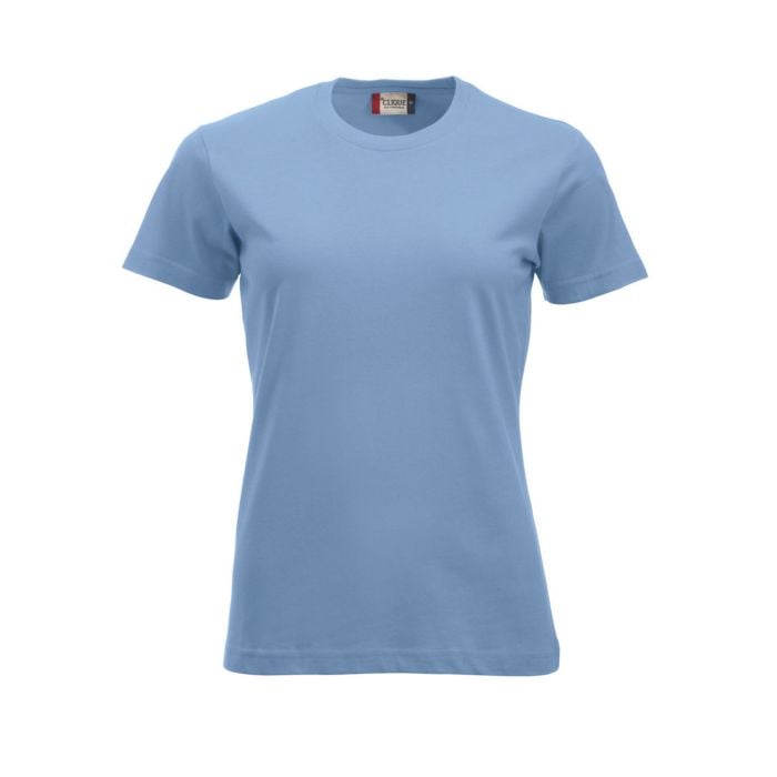 Clique T-Shirt rundhals, hellblau von Clinique