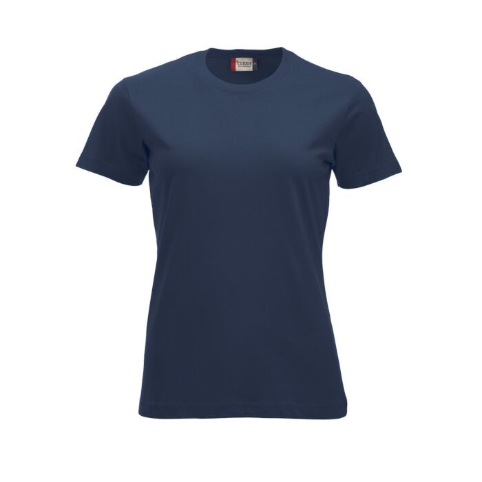 Clique T-Shirt rundhals, marine von Clinique