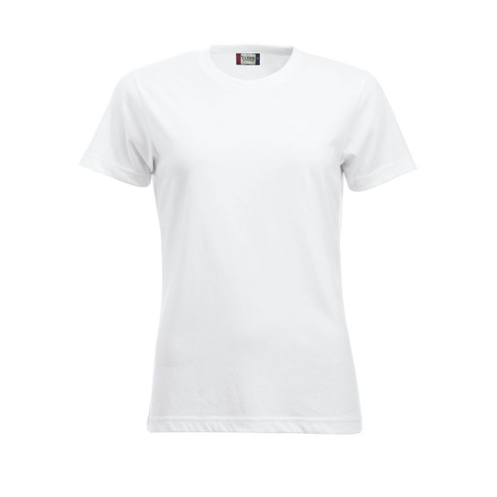 Clique T-Shirt rundhals, weiss, XXL von Clinique