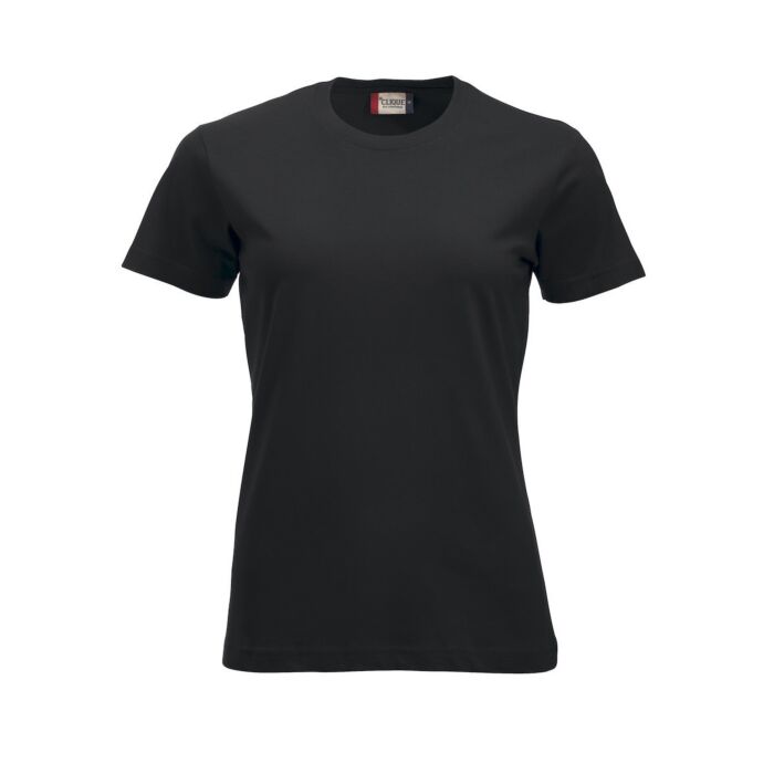 Clique T-Shirt rundhals, schwarz von Clinique