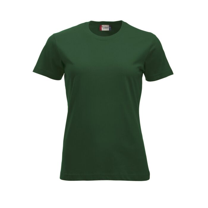 Clique T-Shirt rundhals, dunkelgrün von Clinique