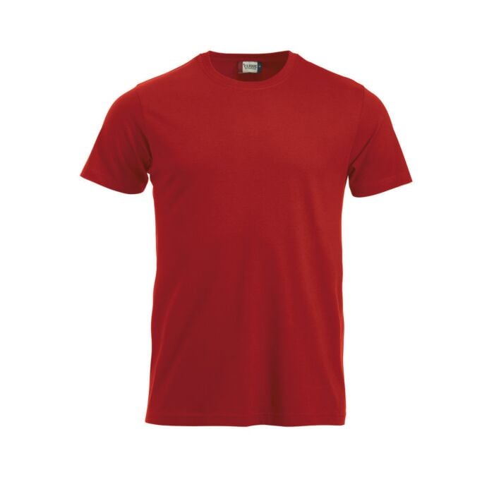 Clique T-Shirt unisex, weiche Qualität, rot von Clinique