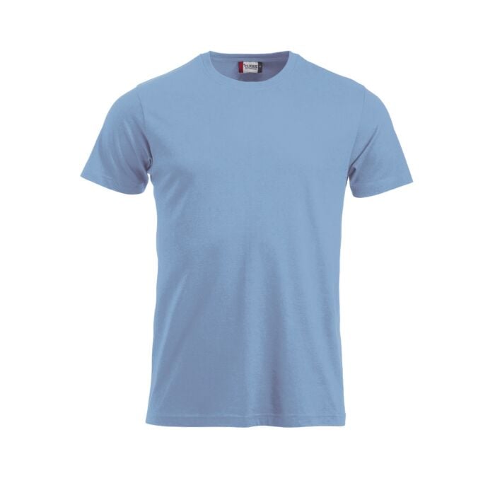 Clique T-Shirt unisex, weiche Qualität, hellblau, XXL von Clinique