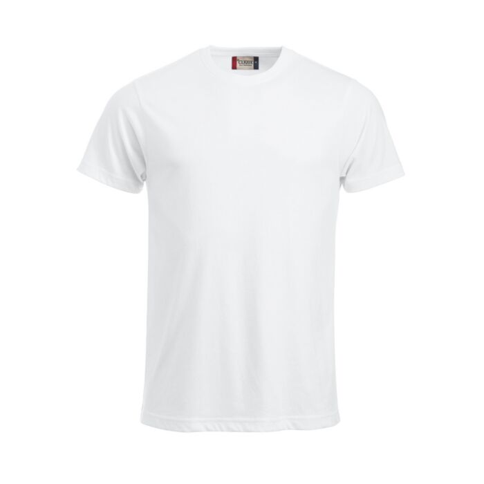 Clique T-Shirt unisex, weiche Qualität, weiss, M von Clinique