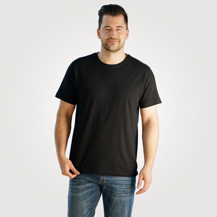 Clique T-Shirt unisex, weiche Qualität, schwarz von Clinique