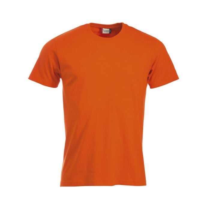 Clique T-Shirt unisex, weiche Qualität, orange, XL von Clinique