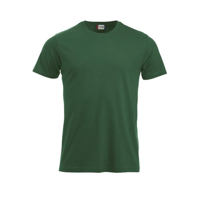 Clique T-Shirt unisex, weiche Qualität, dunkelgrün von Clinique