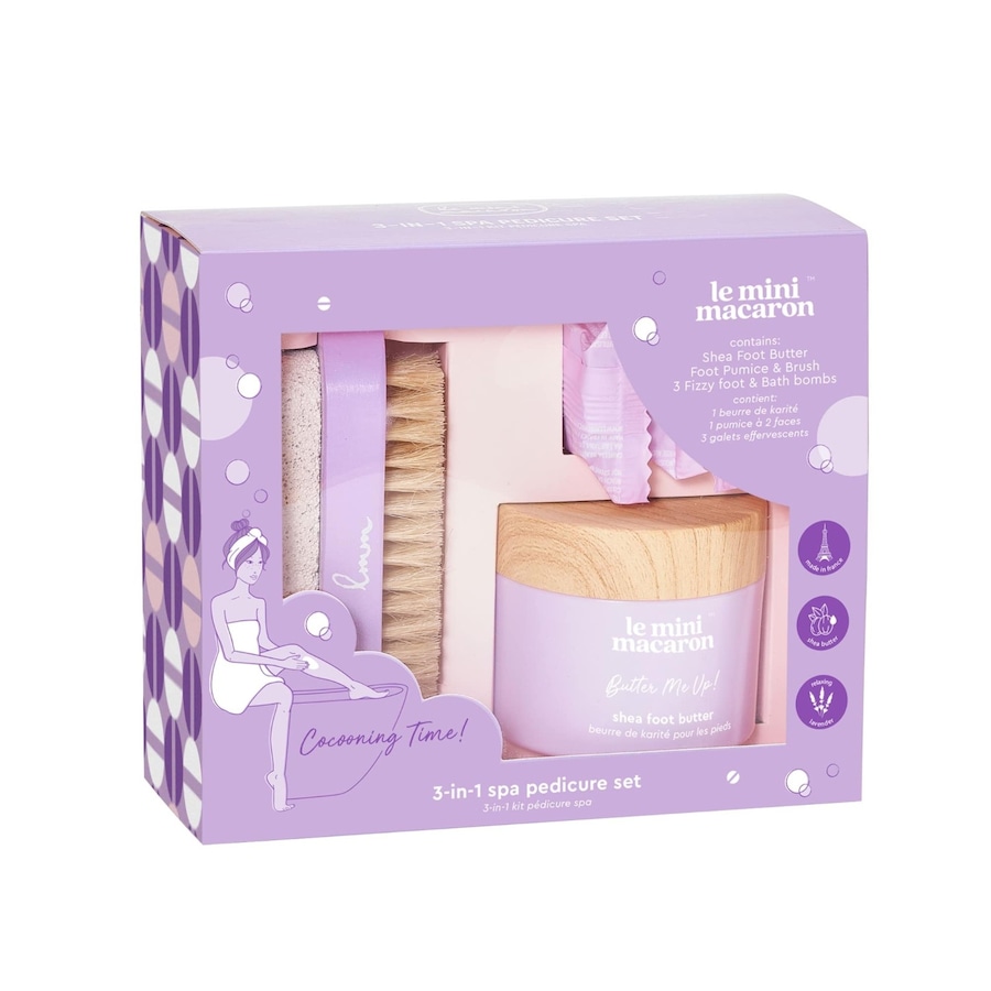 Le Mini Macaron Le Mini Macaron Cocooning Time 3-in-1 Spa Pedicure Set fusspflege 1.0 pieces Le Mini Macaron Le Mini Macaron Cocooning Time 3-in-1 Spa Pedicure Set fusspflege 1.0 pieces von Le Mini Macaron