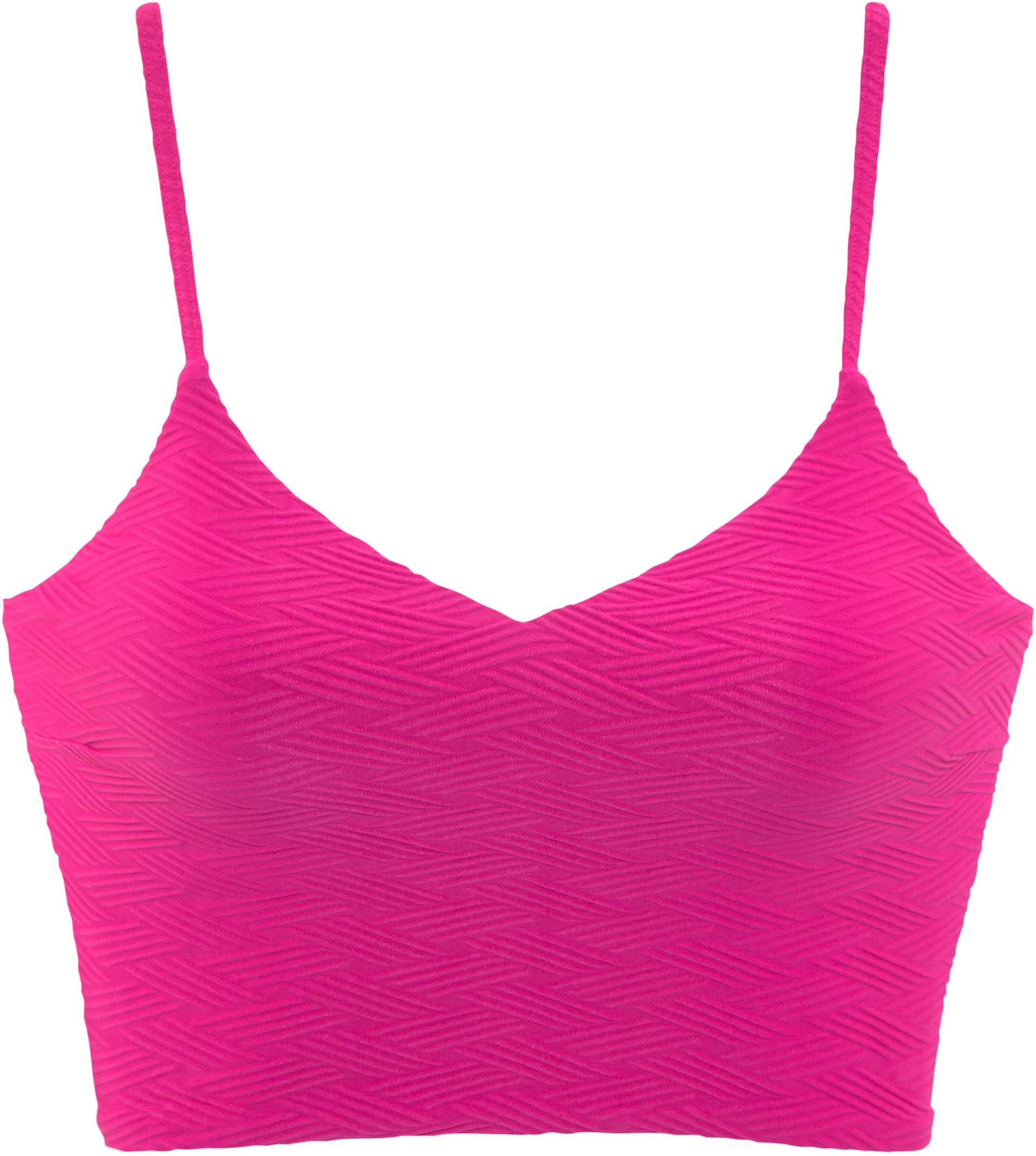 Crop-Bikini-Top in pink von Sunseeker