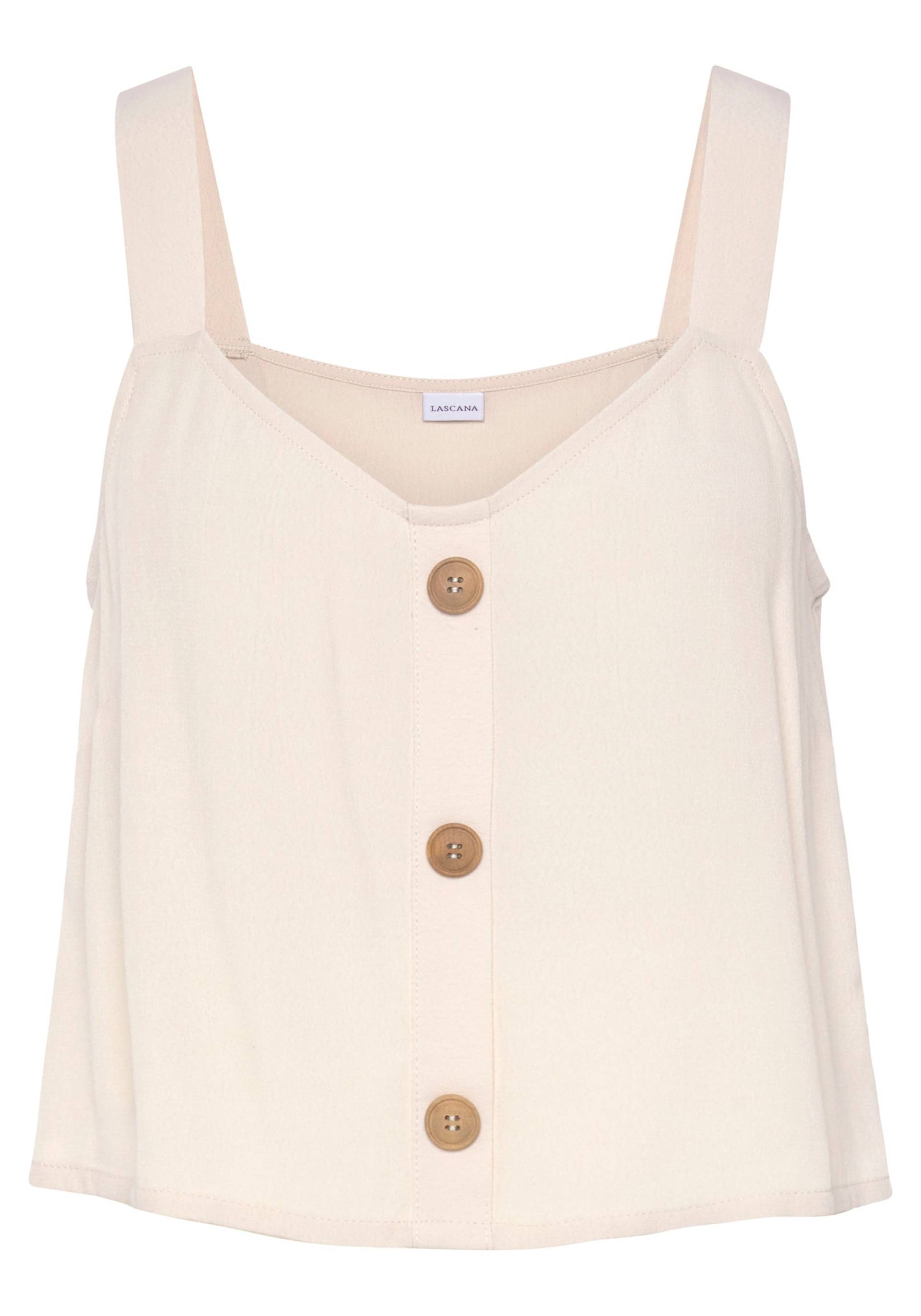 Crop-Top in beige von Vivance