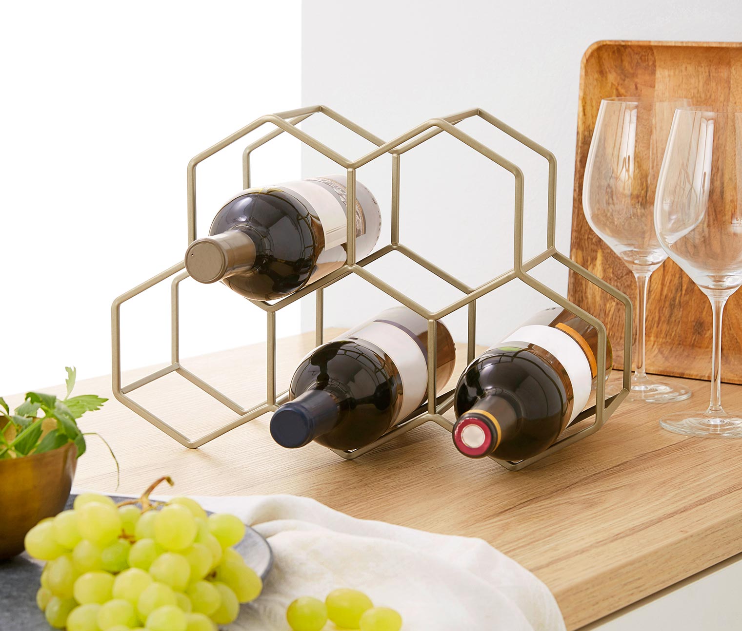Dekoratives Weinregal Dekoratives Weinregal