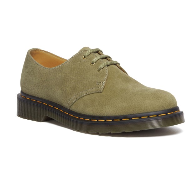 Dr. Martens - 1461 Tumbled Nubuck + EH Suede - Freizeitschuhe Gr 7 oliv von Dr. Martens