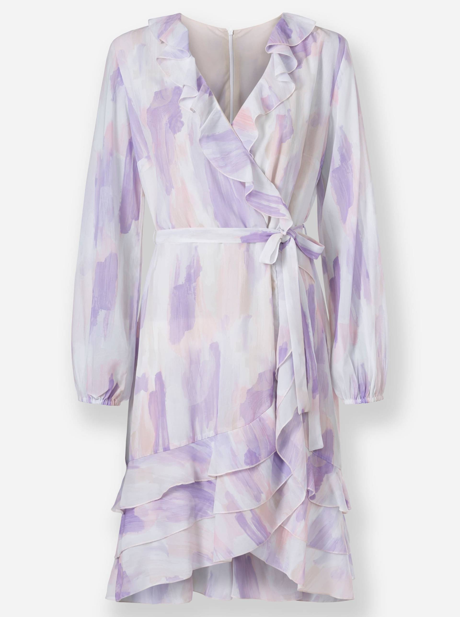 Druck-Kleid in lavendel-ecru-bedruckt von heine