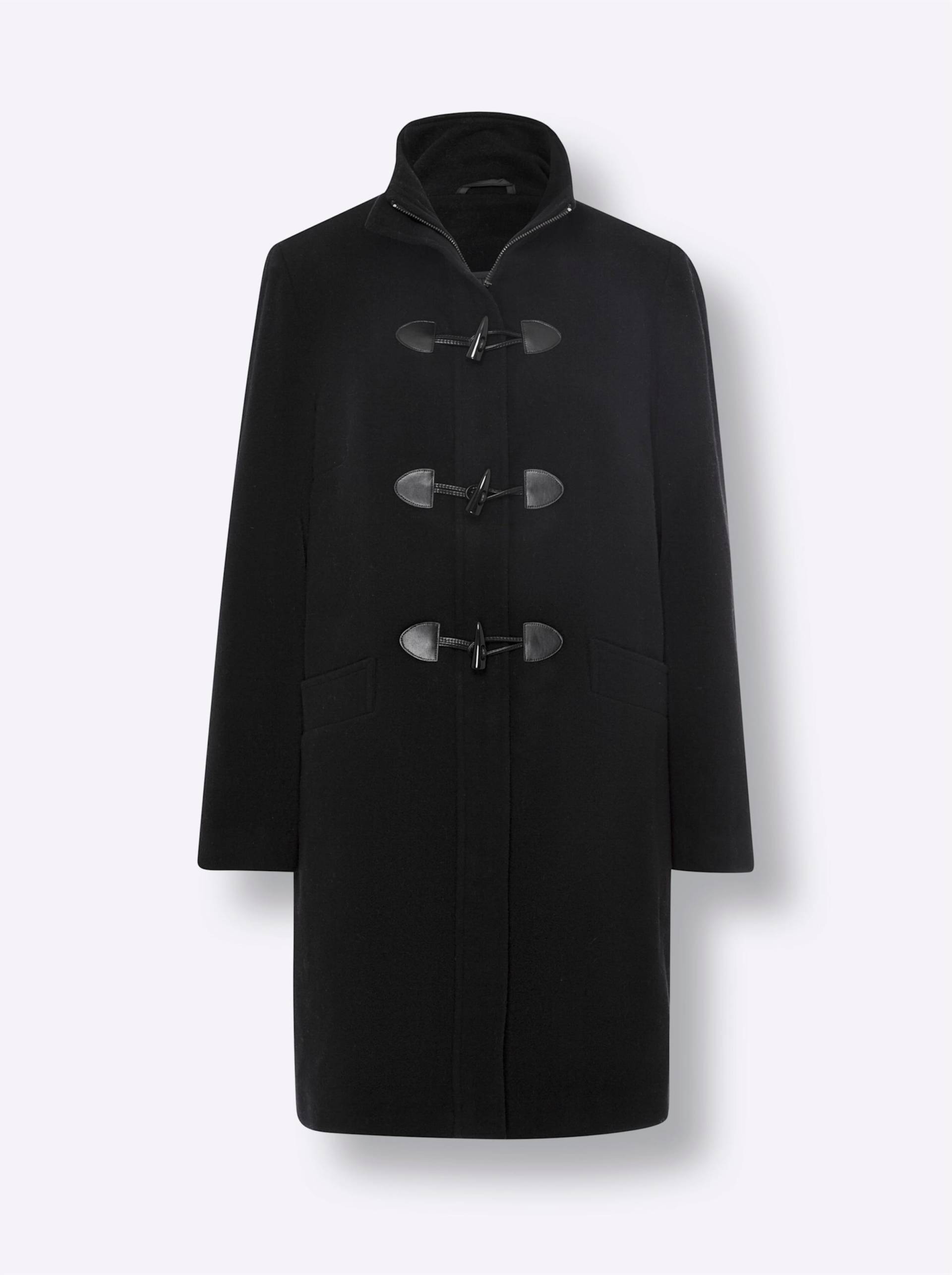 Dufflecoat in schwarz von heine