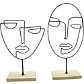 Figur Gesicht im 2er-Set Figur Gesicht im 2er-Set