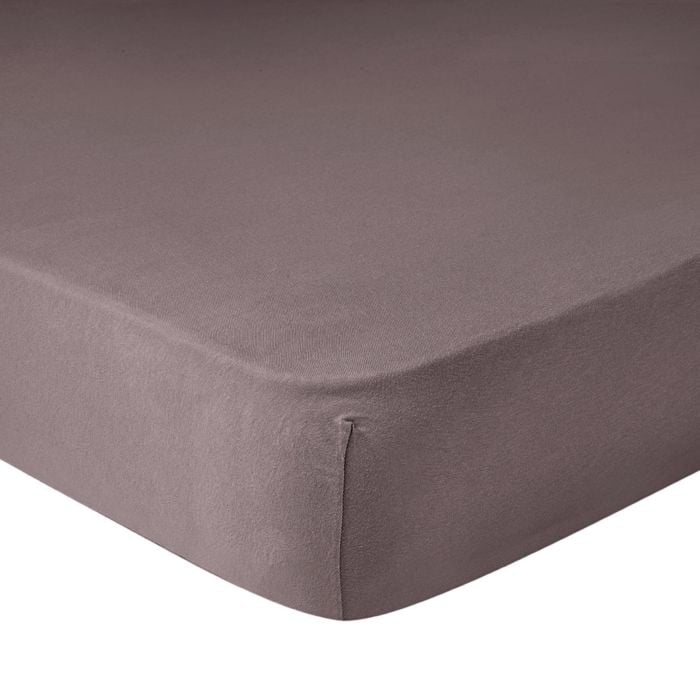 Fixleintuch für extra hohe Matratzen und Wasserbetten, graphit, 180–200x200–220 cm von Living Home