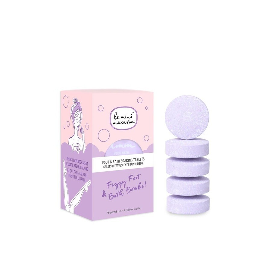 Le Mini Macaron  Le Mini Macaron Fizzy Foot & Bath Bombs fussbad 75.0 g von Le Mini Macaron