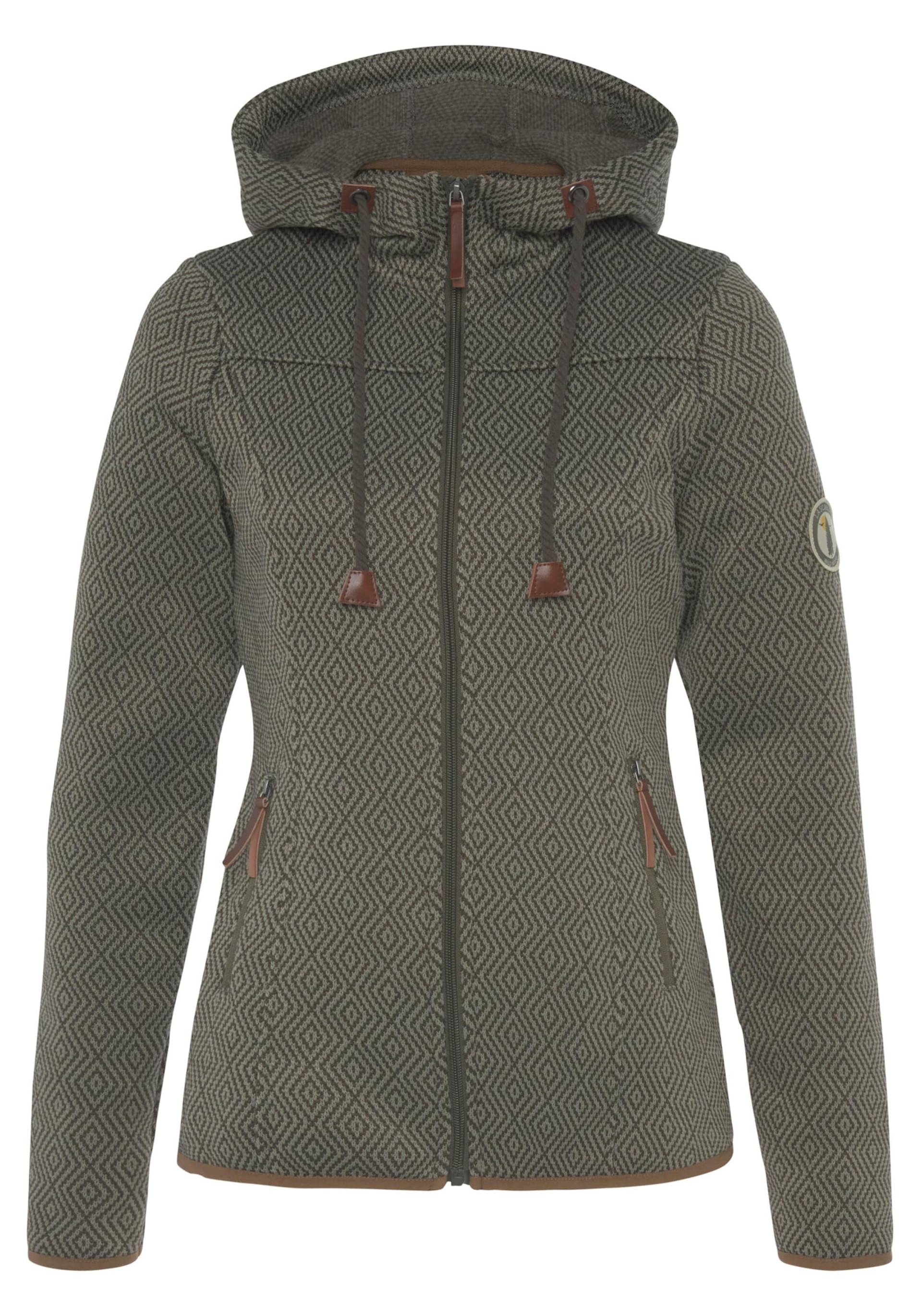 Fleecejacke in olive von LASCANA ACTIVE