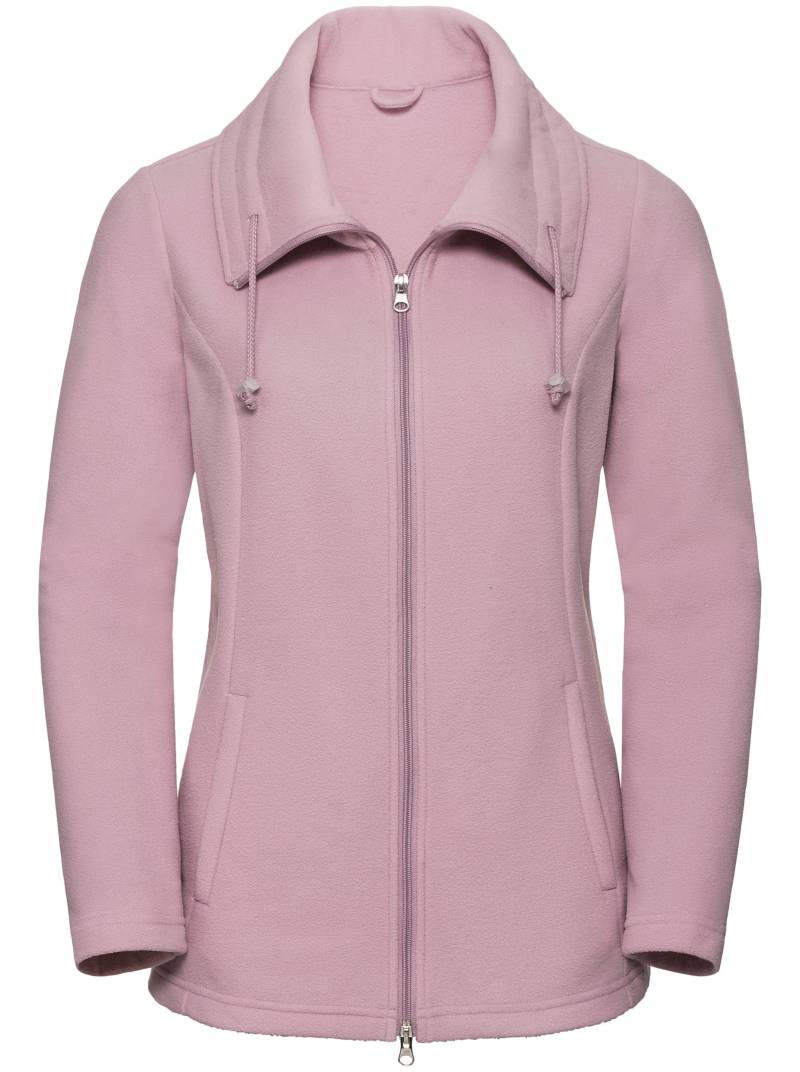 Fleecejacke in rosé von heine