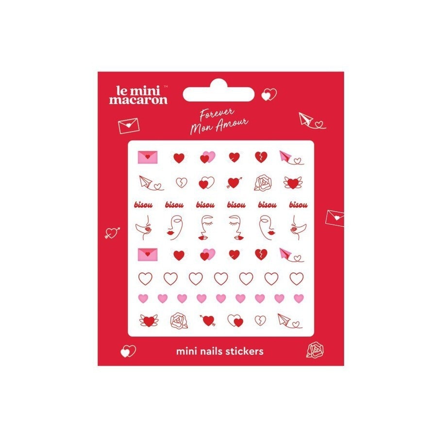 Le Mini Macaron  Le Mini Macaron Forever Mon Amour - Mini Nail Stickers nagelsticker 7.0 g von Le Mini Macaron