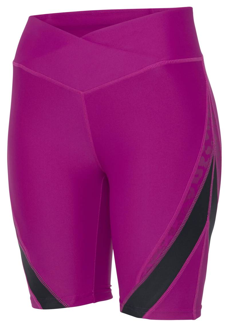 Funktionsshorts in lila-schwarz von LASCANA ACTIVE