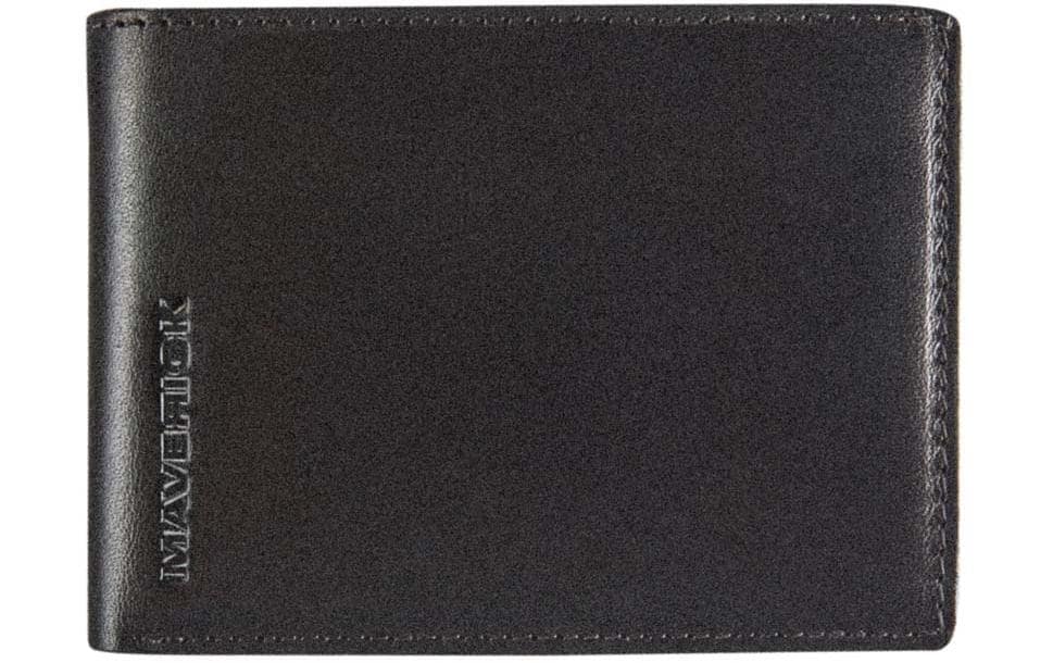 Geldbörse »Maverick All Black 11 x 8,1 cm«