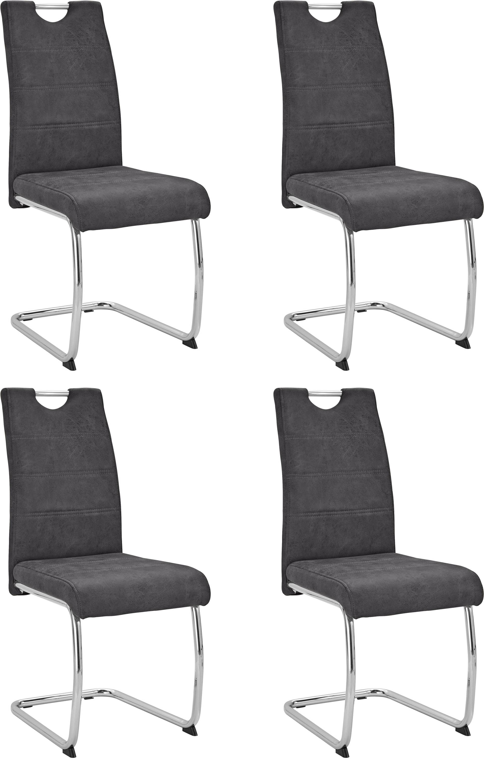 HELA Freischwinger »FLORA«, (Set), 4 St., Microfaser, 1, 2 oder 4 Stück, Freischwinger HELA Freischwinger »FLORA«, (Set), 4 St., Microfaser, 1, 2 oder 4 Stück, Freischwinger von Hela