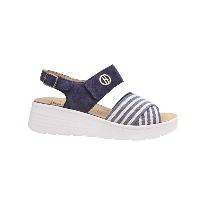 Hickersberger Pantolette für Damen blau-weiss Hickersberger Pantolette für Damen blau-weiss von Hickersberger