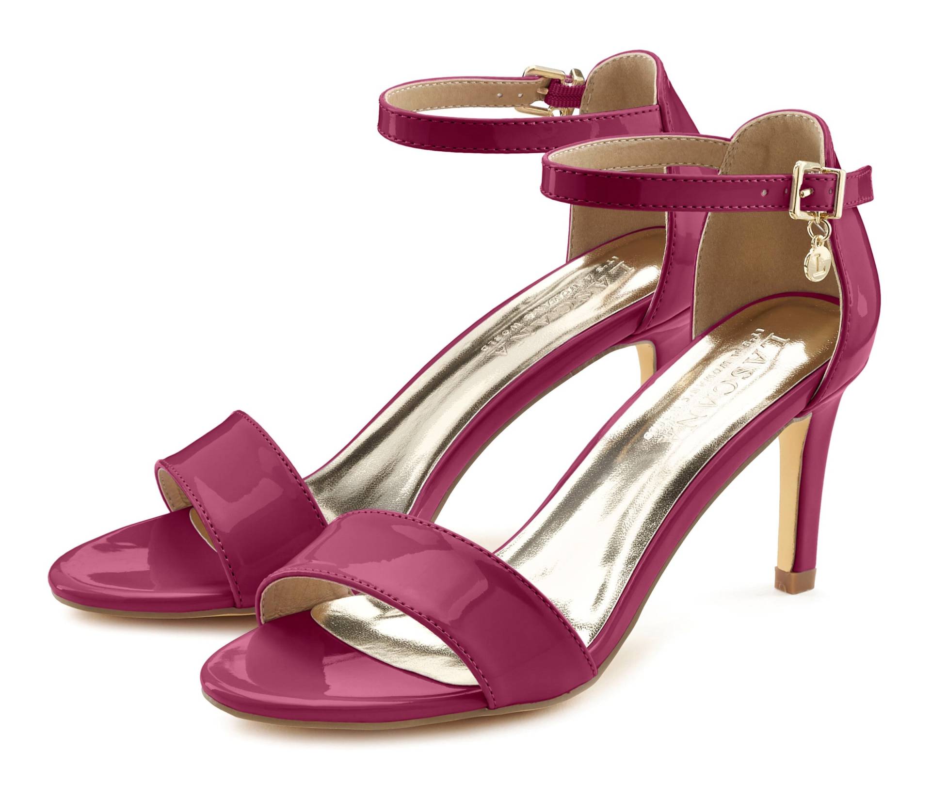 High-Heel-Sandalette in pink von LASCANA