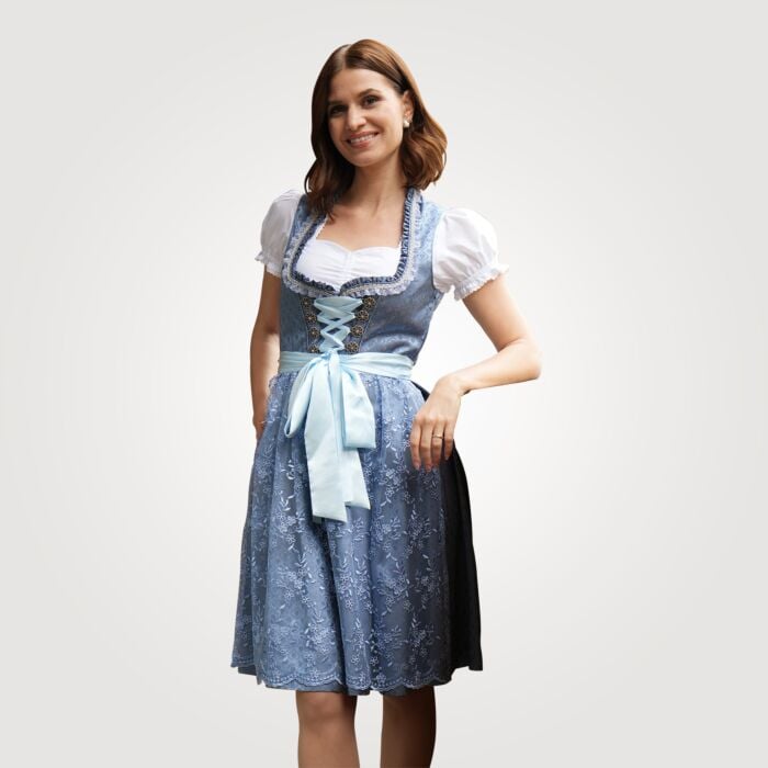 Hinreissendes Dirndl in wunderschönen Farbkombination, 42