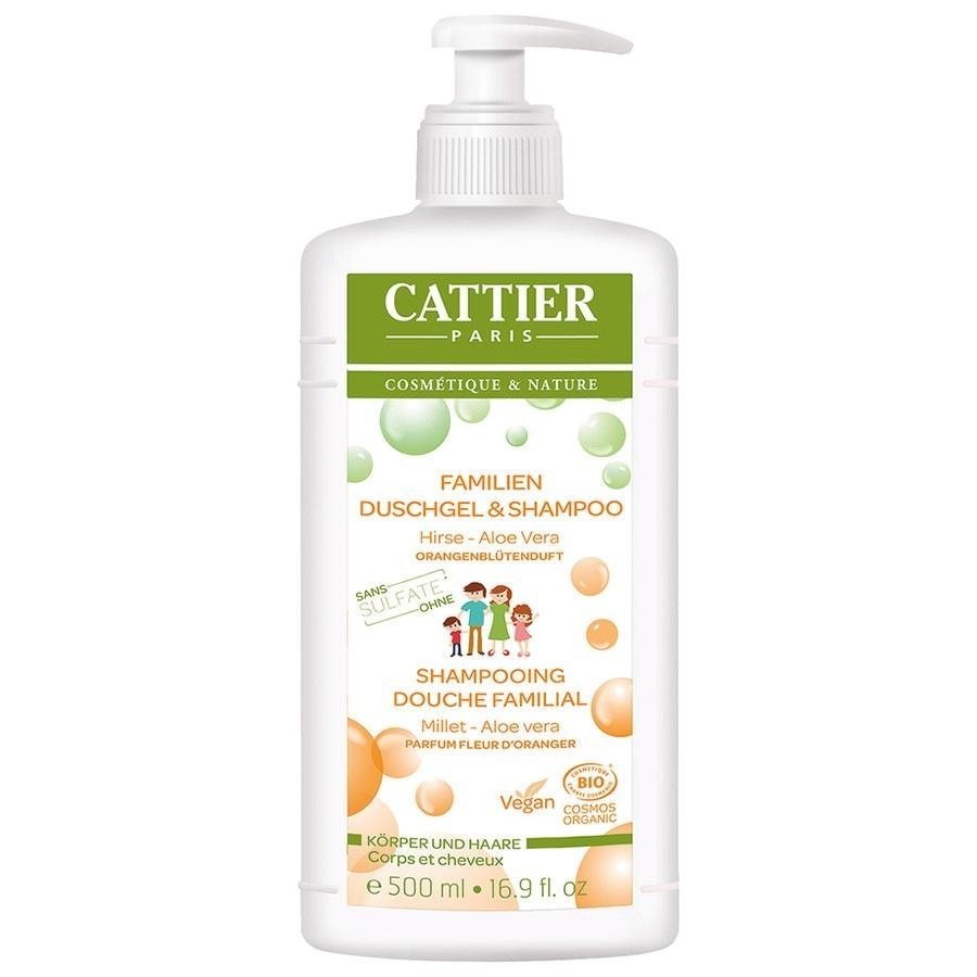 Cattier  Cattier Hirse + Aloe Vera Familien Duschgel + haarshampoo 500.0 ml von Cattier