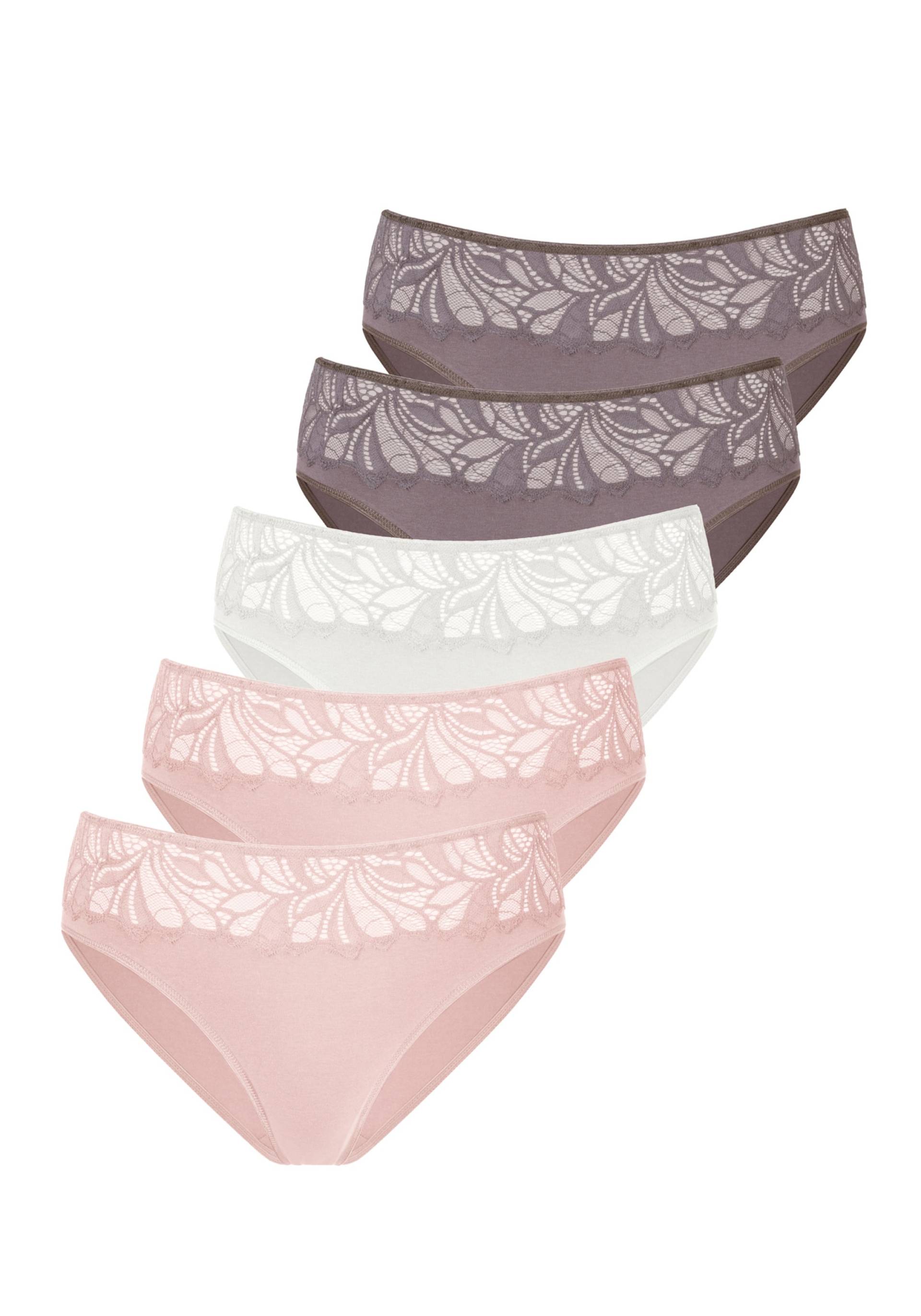 Jazz-Pants Slips in rosé, taupe, creme von Vivance