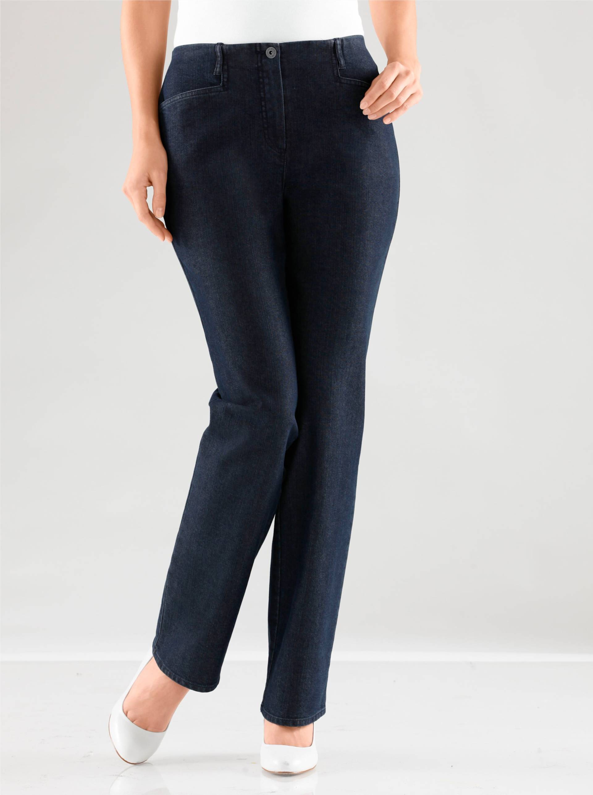 Jeans in blue-stone-washed von Cosma