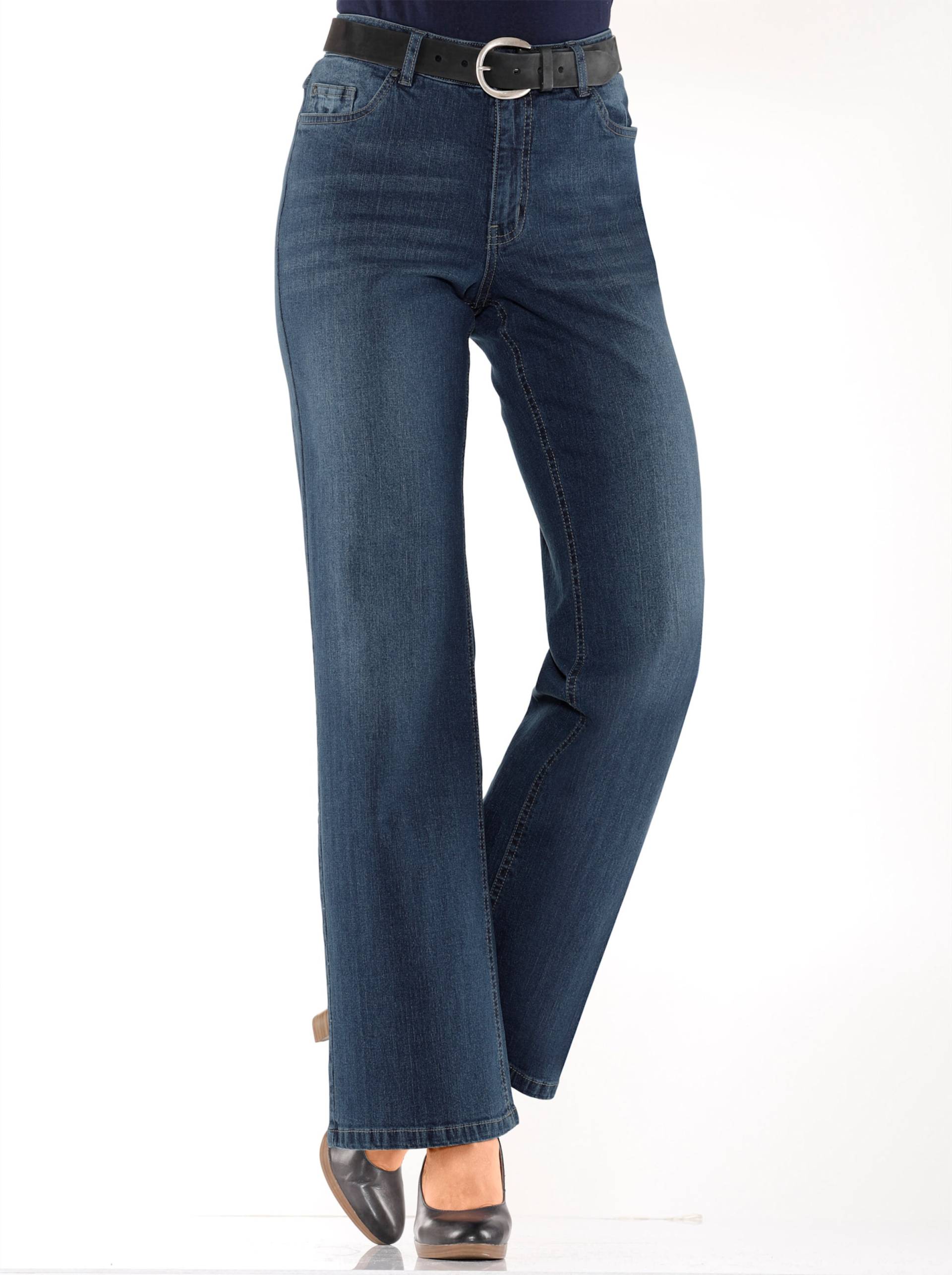 Jeans in dark blue von heine