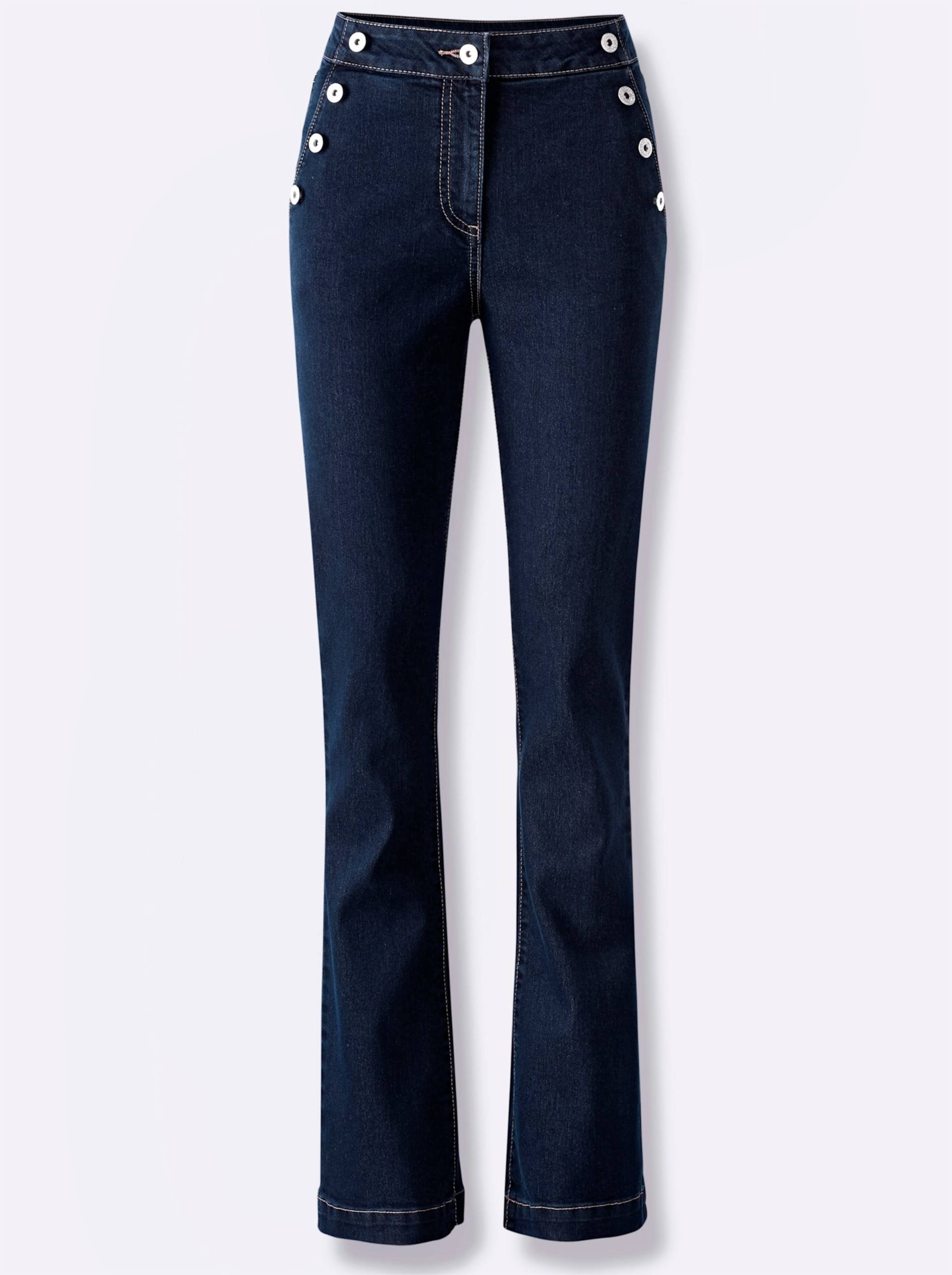 Jeans in dark blue von heine