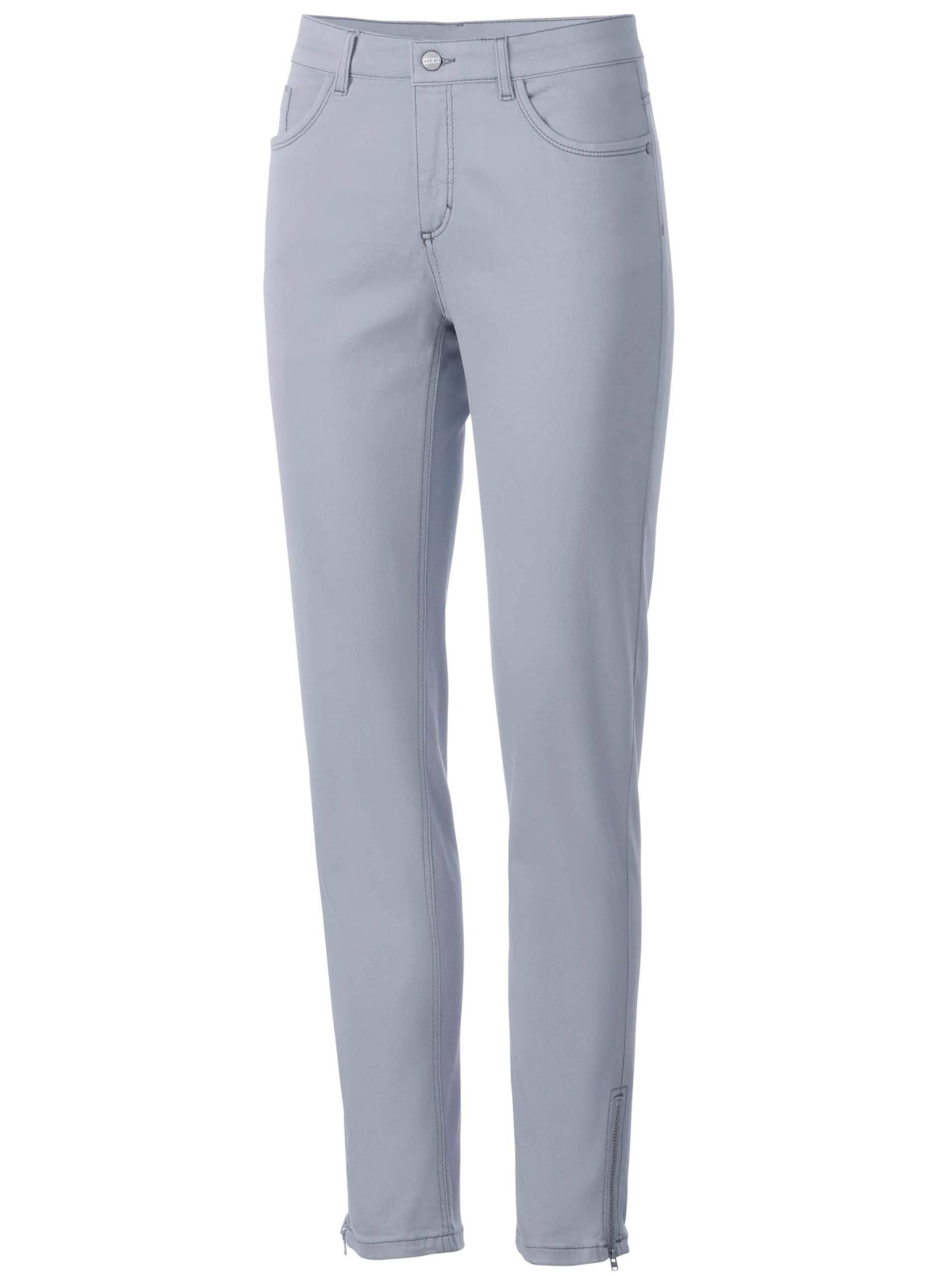 Stretch-Jeans in grau von Ascari