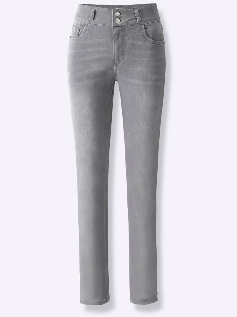 Jeans in light grey-denim von heine