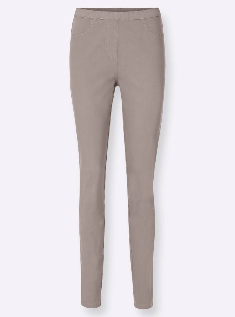 Jeggings in taupe von heine